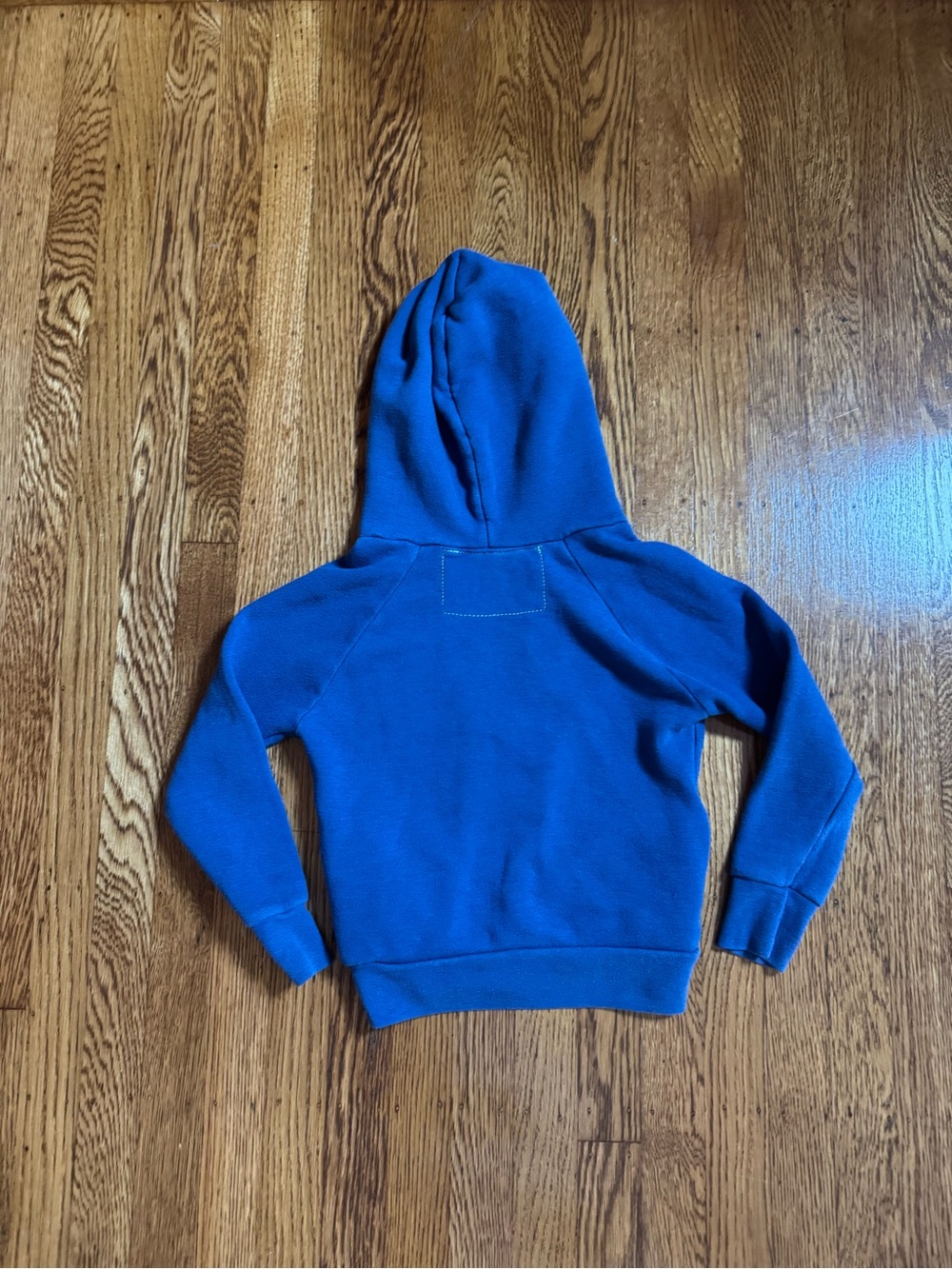 Aviator Nation Bolt Hoodie Kids Size 6 Blue Zip Up - Picture 2 of 6